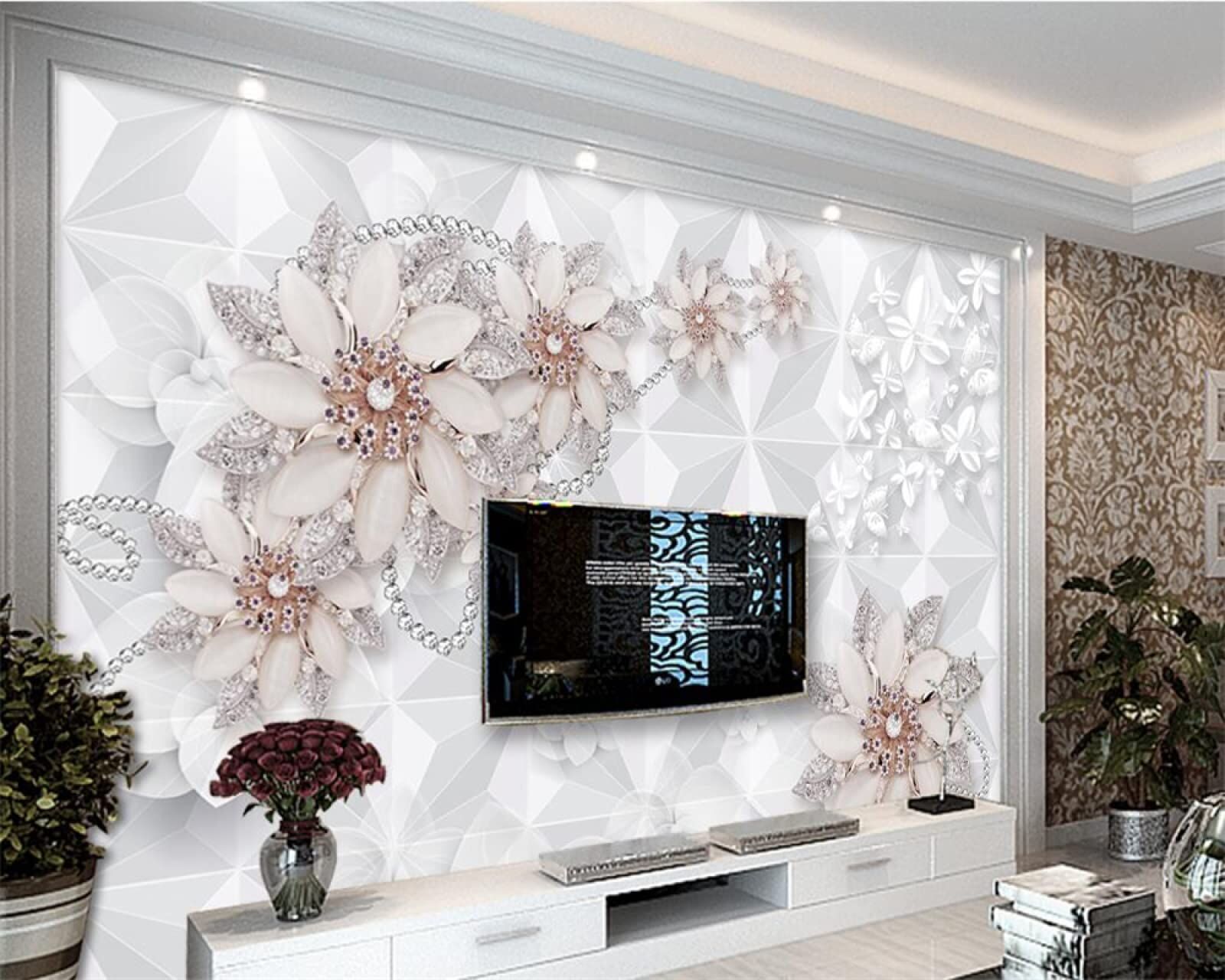 Papel de Parede Floral