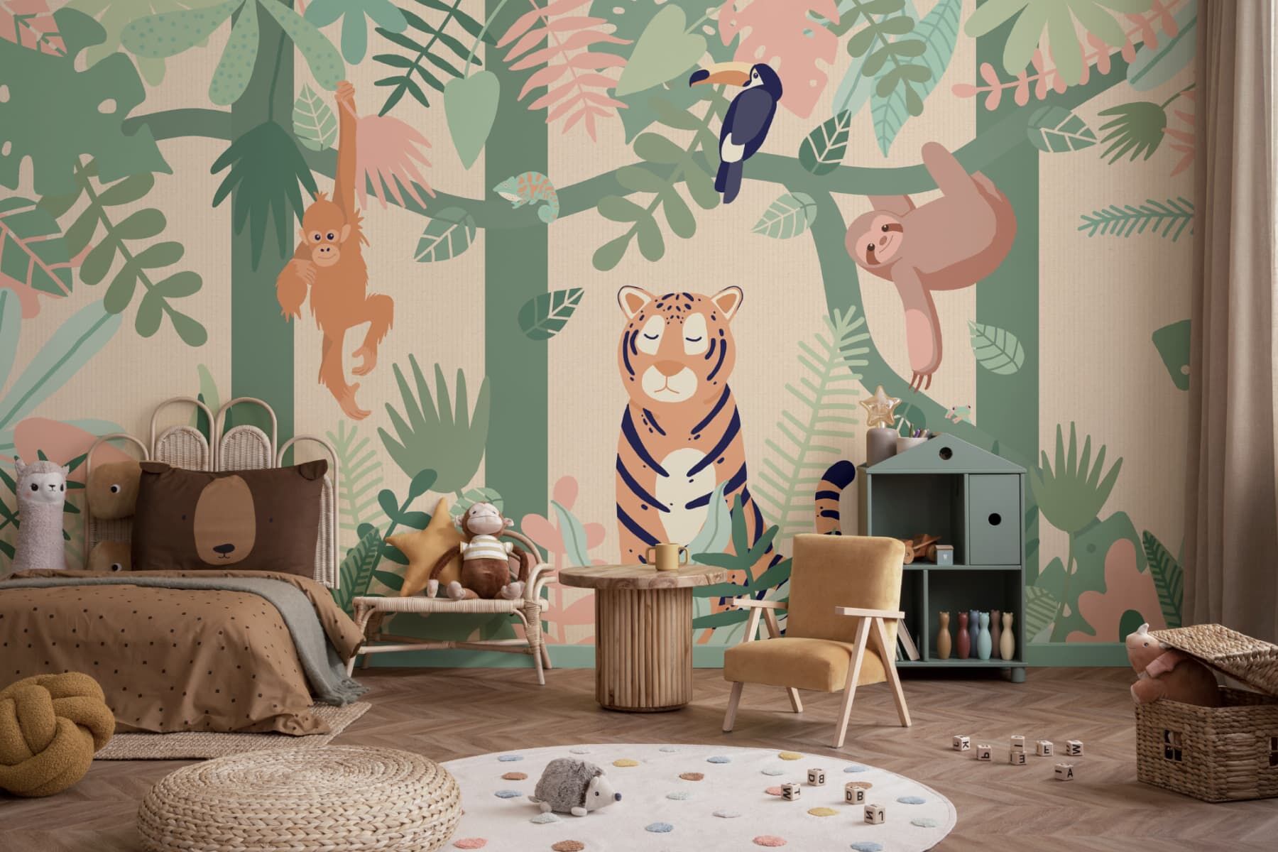 Papel Safari Animais